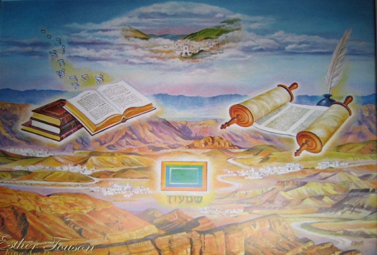 SIMEON – 12 Stämme Israels gemalt von Ester Touson